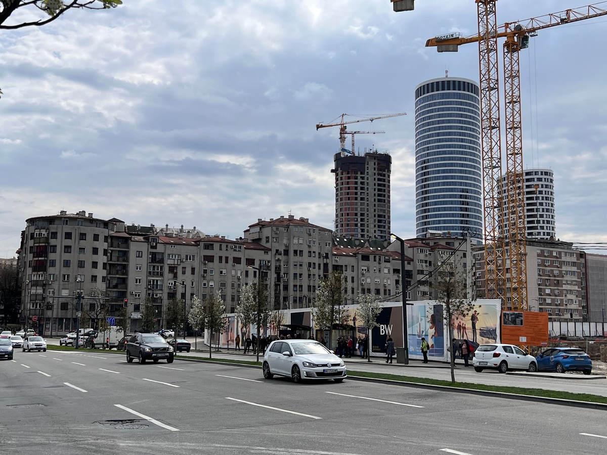 Фото автора блога Дно Мещанства, Белград, март 2023