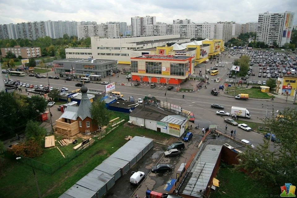 Отрадное, центр района где-то начало 2010-х судя по фото