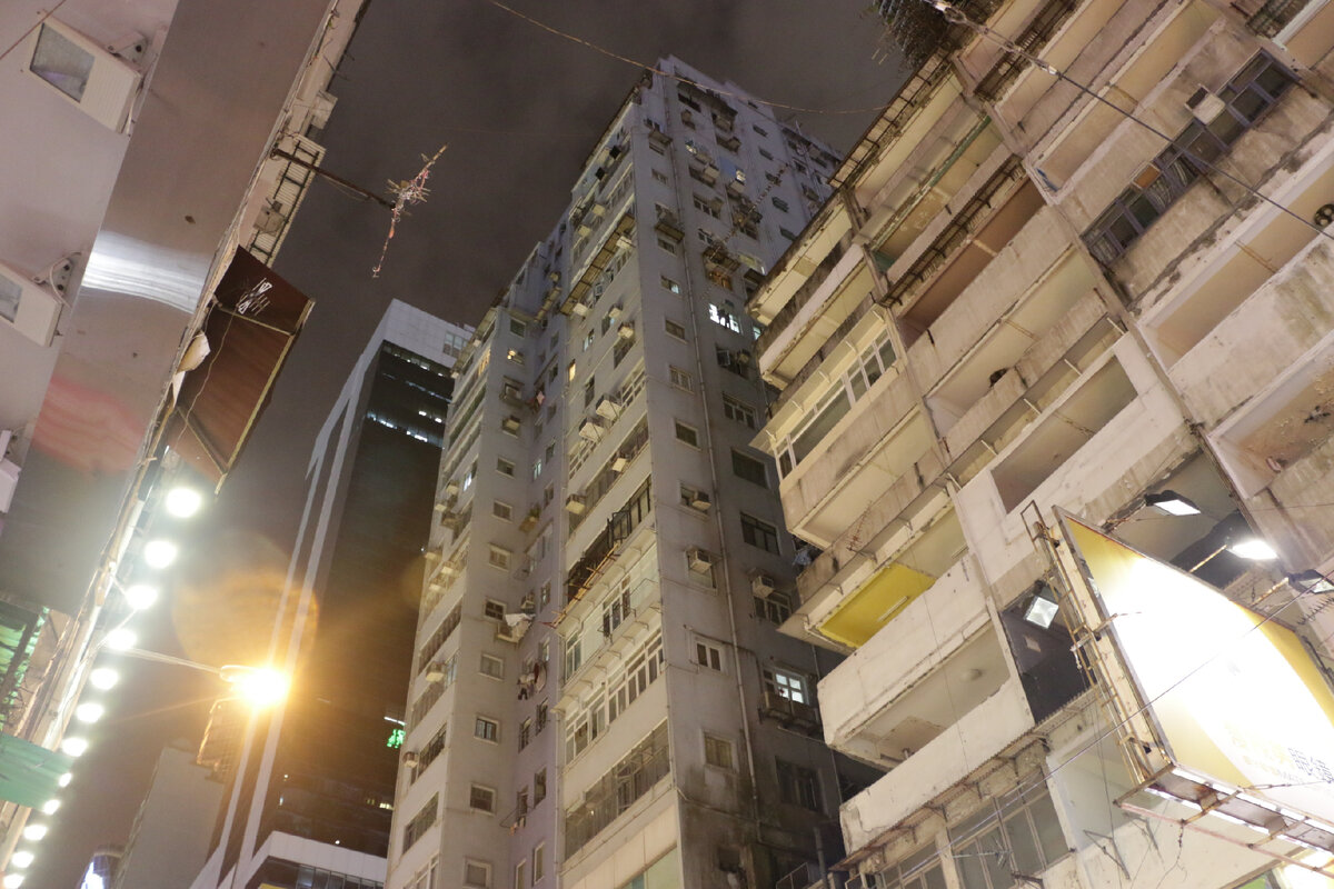 "Недорогое" жилье в Гонконге, фото автора блога Дно Мещанства
