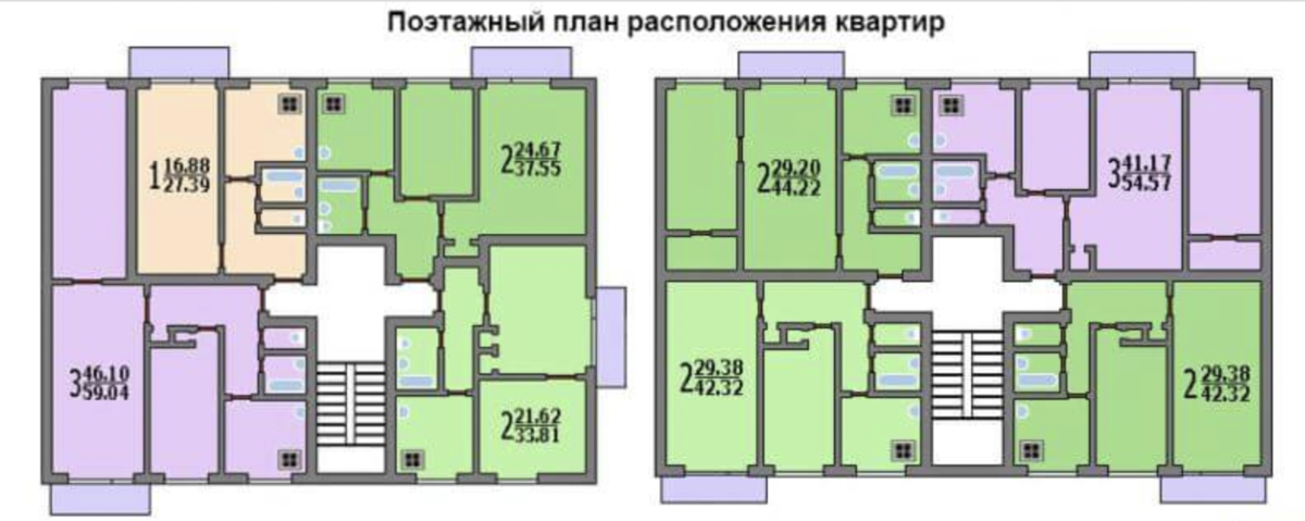 Поэтажный план II-29