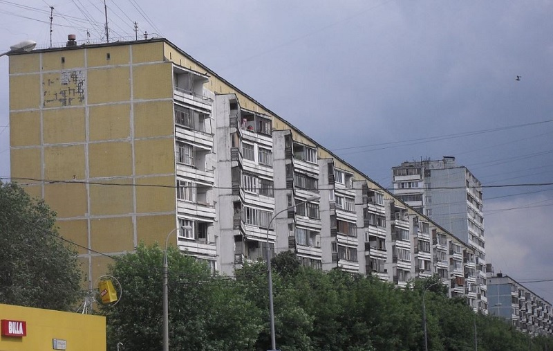 с сайта flatinfo - I-515-9 в разных цветах и II-68. Отрадная улица. 