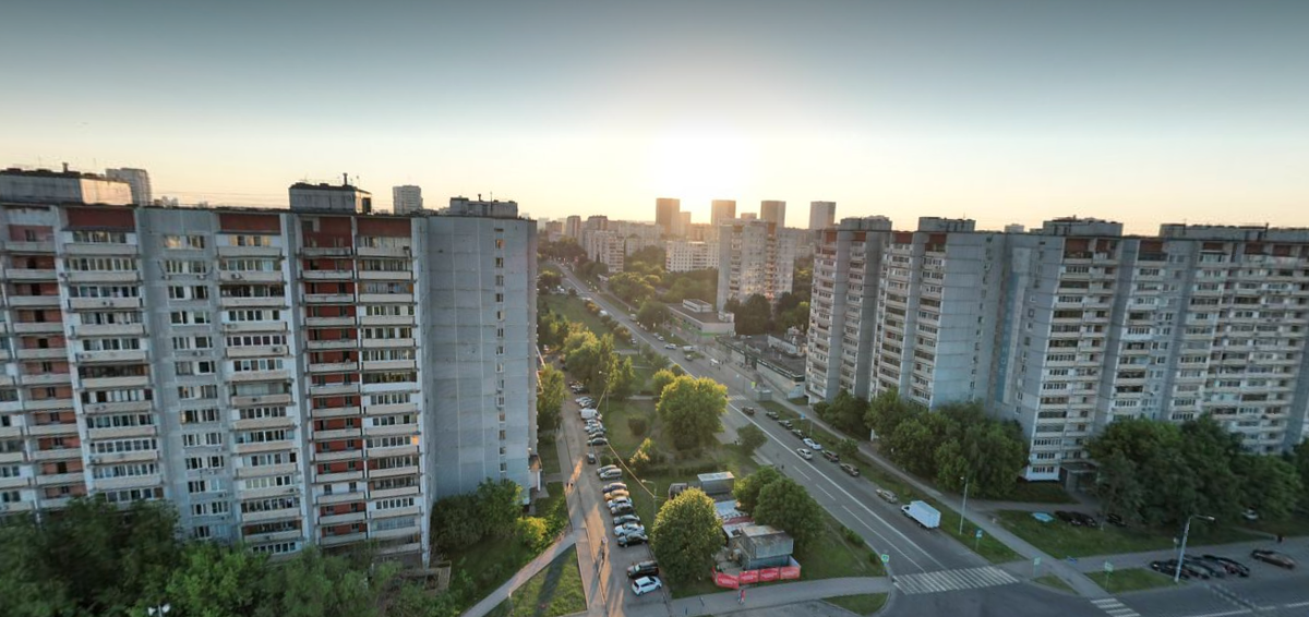 Медведково, яндекс панорамы, вщгляд на северо-запад