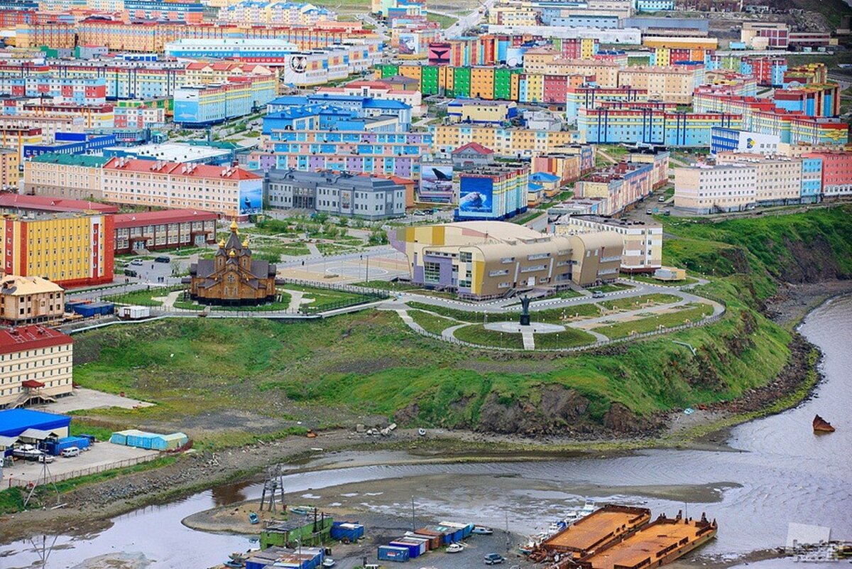 С сайта народ.ру, Анадырь - все в цветах