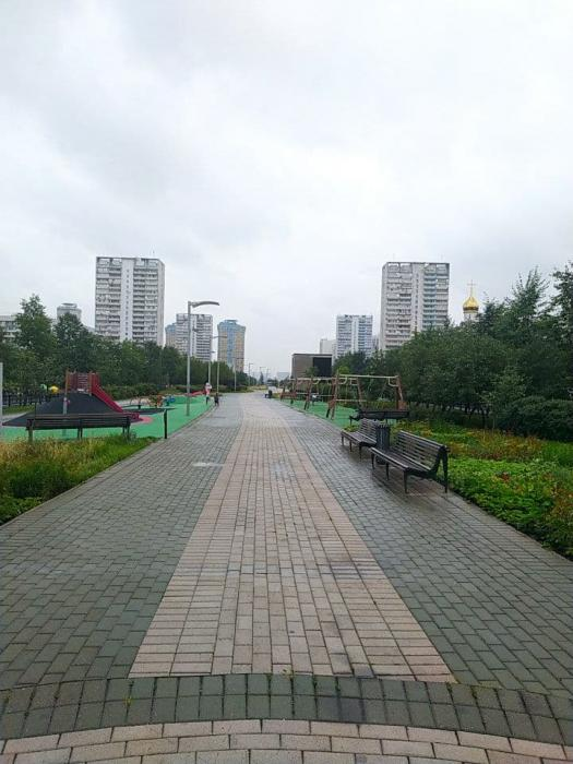 Строгинский бульвар, с сайта Мосстройпроект