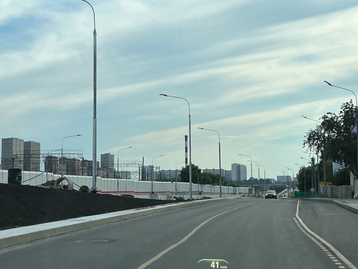 Выезд из поселка Курьяново. Фото автора блога Дно Мещанства, 2022 год