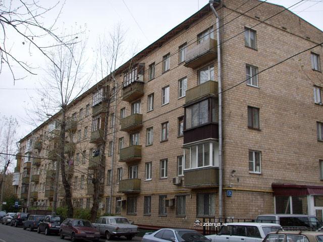 Дом серии 1-511, кирпичная пятиэтажка