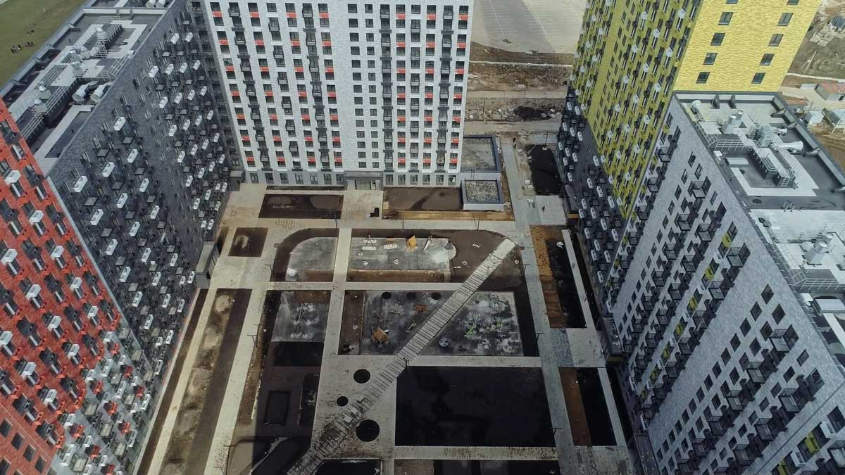 Этажность Саларьево парк, 15-17 этажей