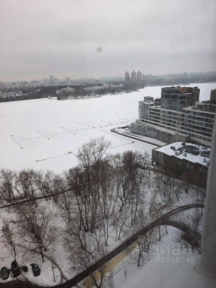 Вид из ЖК "Лебедь", с сайта ЦИАН